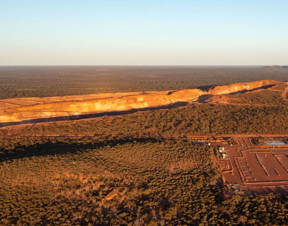 Mine Site in the Australian outback